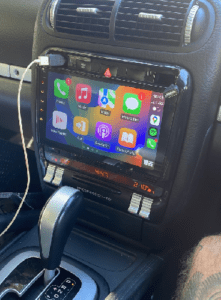Autoradio Porsche Cayenne Android Auto - CarPlay photo review