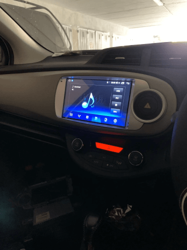 Autoradio Toyota Yaris Android Auto - CarPlay photo review