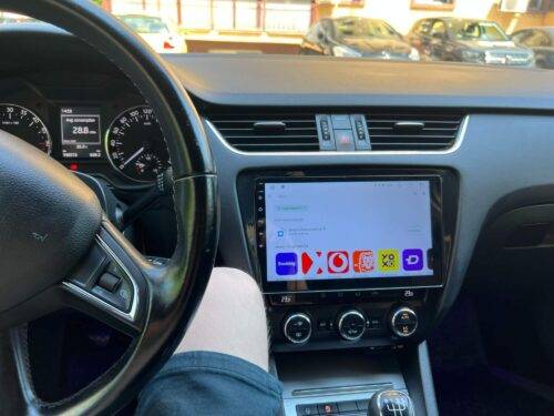 Autoradio Skoda Rapid Android – CarPlay photo review